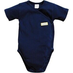 ROCKETBABY Bodysuit Kimono Short Sleeve Navy